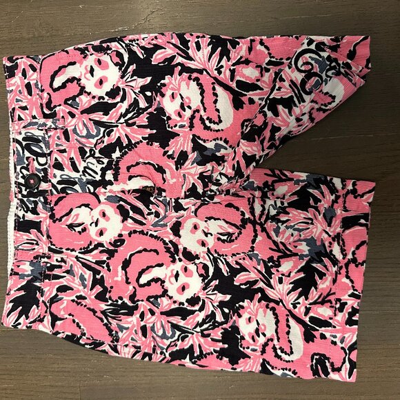Lilly Pulitzer Boys Beaumont - Hanging with My Boo Print - size 3T shorts - Picture 1 of 3